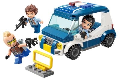 Конструктор Патрулна кола City Qman Q1932-4