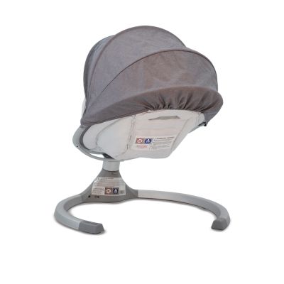 Електрическа бебешка люлка Cangaroo iSwing СВЕТЛО СИВ