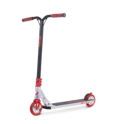 Алуминиева тротинетка за скачане и трикове Byox Stunt Rebel red