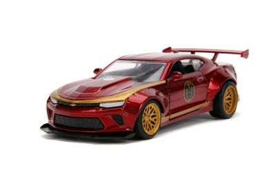 Метален автомобил Marvel 2016 Chevy Camaro Iron Man Jada 1:32