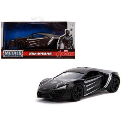 Метален автомобил Marvel Lykan Hypersport Jada 1:32