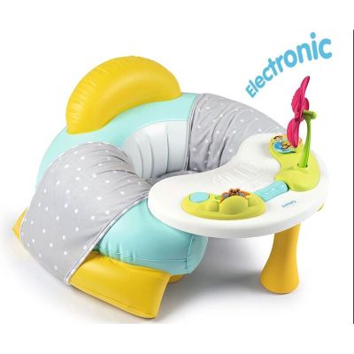 Детско надуваемо столче със занимателна масичка Smoby 7600110232