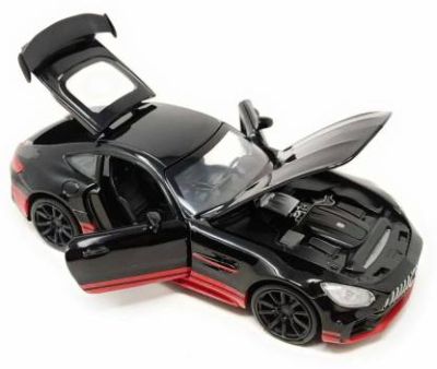 Метален автомобил със звук и светлини Mercedes Benz GT 3 AMG 1/24
