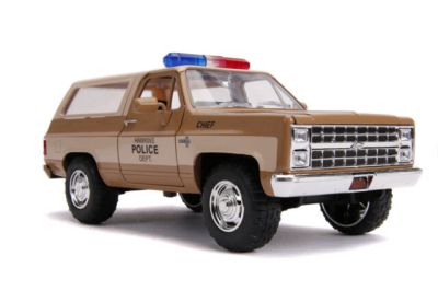 Метален автомобил Police Stranger Things 1979 Chevy Blazer 1:24 Jada Toys 253255003