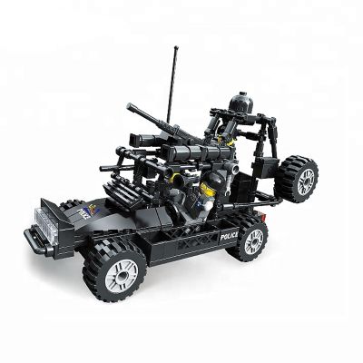 Конструктор пустинно тактическо щурмова машина Fling Tigers Police 20043