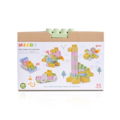 Конструктор с едри елементи Bio Blocks 50 ЕЛ. Sunta 9939MJ