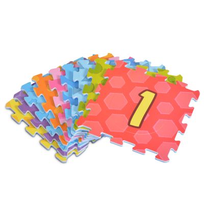 Мек пъзел килим с принт NUMBER 3020