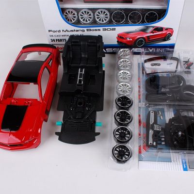 Метална Кола за сглобяване Ford Mustang Boss 302 MAISTO ASSEMBLY LINE 1:24 39269