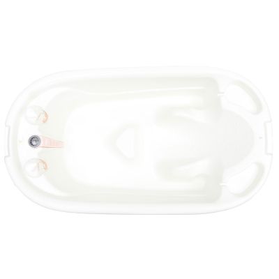 Бебешка вана с аксесоари Мони DOLPHIN розова