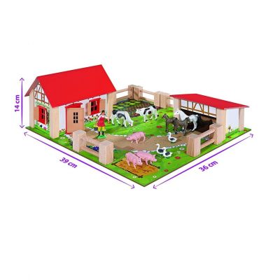 Дървена ферма с животни Eichhorn 100004304