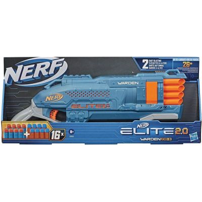 Нърф NERF ELITE 2.0 Бластер WARDEN DB-8 с 16 стрели E9959
