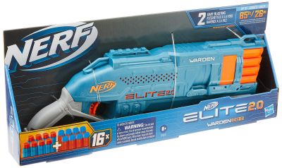 Нърф NERF ELITE 2.0 Бластер WARDEN DB-8 с 16 стрели E9959