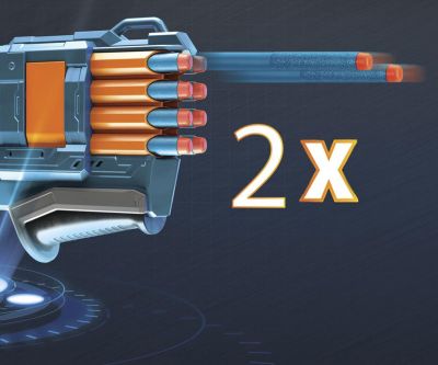 Нърф NERF ELITE 2.0 Бластер WARDEN DB-8 с 16 стрели E9959