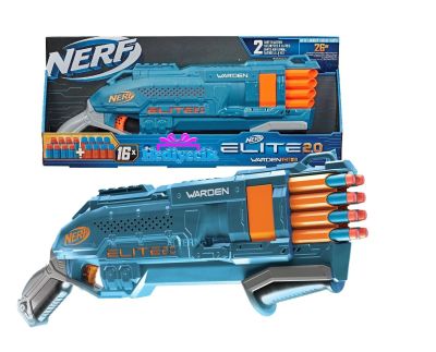 Нърф NERF ELITE 2.0 Бластер WARDEN DB-8 с 16 стрели E9959