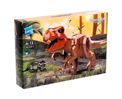 Конструктор Тиранозавър със звук Zuanma Dinosaur 048-2 
