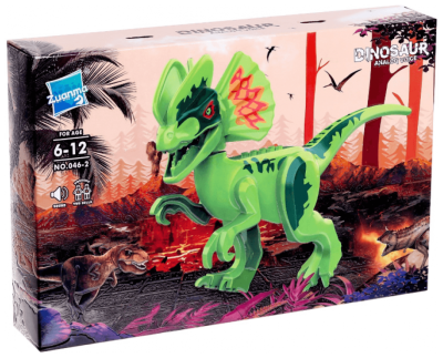 Конструктор Дилофозавър със звук Zuanma Dinosaur 046-2 