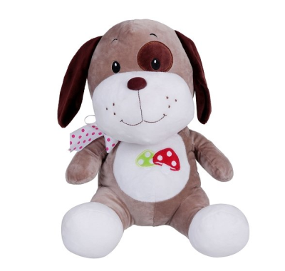 Плюшено Кученце говори и пее на български език голямо