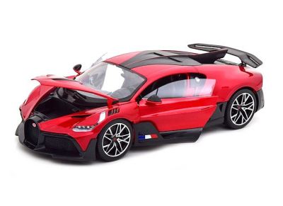 Метална количка Bugatti Divo Bburago Plus 1/18