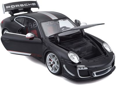 Метална кола Porsche 911 GT3 RS 4 black Bburago 1/18