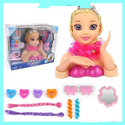 Кукла глава за прически с аксесоари 369