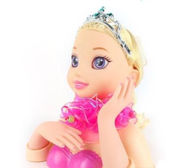 Кукла глава за прически с аксесоари 369