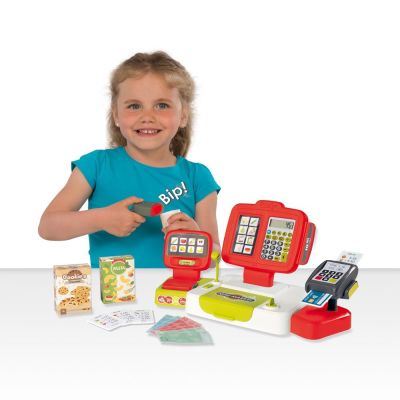 Електронен касов апарат с четец и кантар SMOBY 7600350111