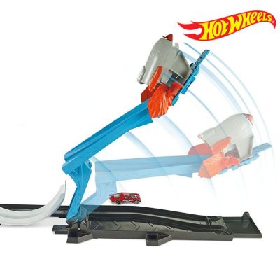 Писта за сглобяване ракетен изстрел Track Builder Hot Wheels - FLK60