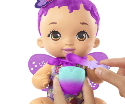 Кукла Бебе пеперудка горски плодове, с розова коса My Garden Baby GYP00 