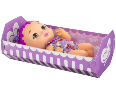 Кукла Бебе пеперудка горски плодове, с розова коса My Garden Baby GYP00 