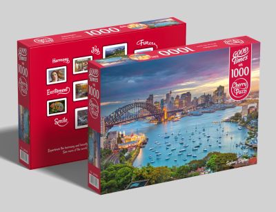 Пъзел Sidney Skyline 1000 части CherryPazzI 30066