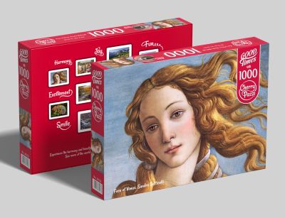 Пъзел Лицето на Венера. Сандро Ботичели 1000 части Cherry Pazzi 30233