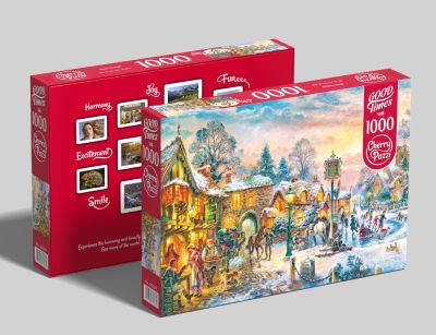 Пъзел Зимен здрач 1000 части Cherry Pazzi 30370