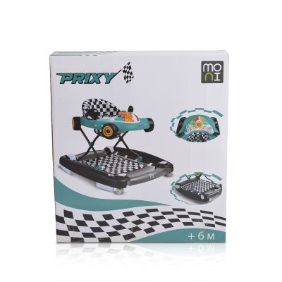 Музикална проходилка PRIXY 2 В 1 ЧЕРВЕН