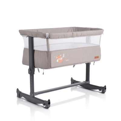 Бебешко легло с подвижна страница Cangaroo Always Together БЕЖОВ