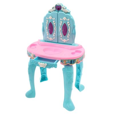 Детска тоалетка с дистанционно отварящи се вратички и аксесоари 90009