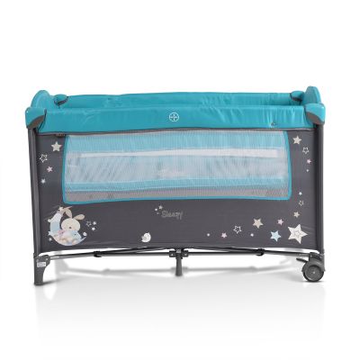 Детска кошара 2 нива МОНИ SLEEPY тюркоаз