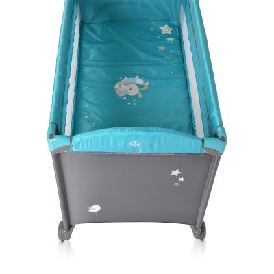 Детска кошара 2 нива МОНИ SLEEPY тюркоаз