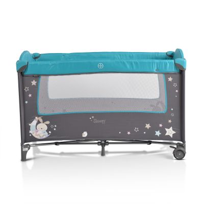 Детска кошара 2 нива МОНИ SLEEPY тюркоаз