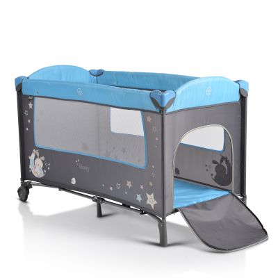 Детска кошара 2 нива МОНИ SLEEPY син