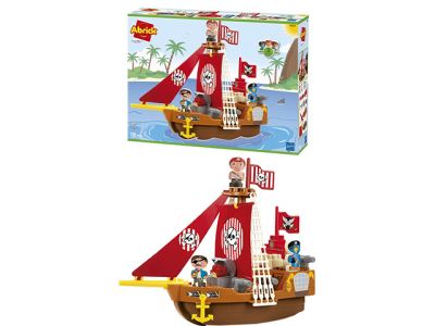 Конструктор Пиратски кораб Ecoiffier Abrick 7600003023