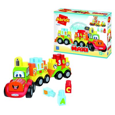 Конструктор Цветно влакче Les Maxi Ecoiffier Abrick 7600007779