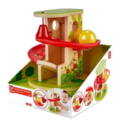 Дървена играчка Джунгла Натисни и плъзни Hape H0508