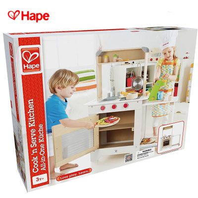 Детска дървена кухня с разтегателен плот Hape - H3126