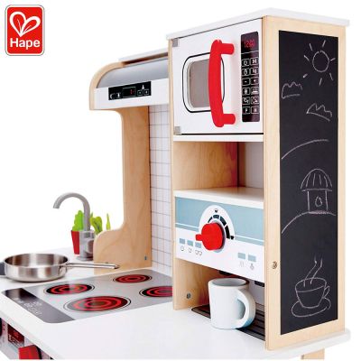 Дървена кухня със звукови и светлинни ефекти All-in-1 Hape H3145