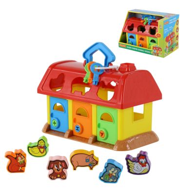 Сортер къща PETS HOUSE с форми за сортиране Polesie Toys - 9173