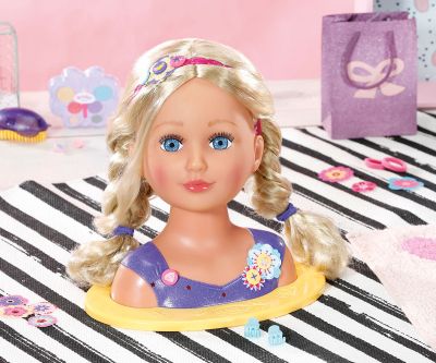 Глава за грим и прически BABY Born - 825990 - Sister Styling Head