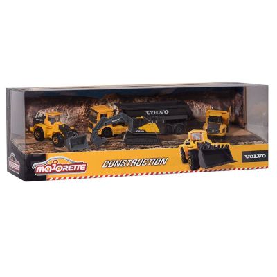 Majorette Комплект Строителни машини Volvo 212057287