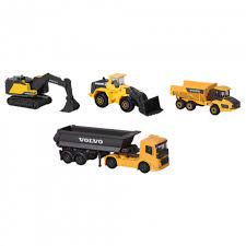 Majorette Комплект Строителни машини Volvo 212057287