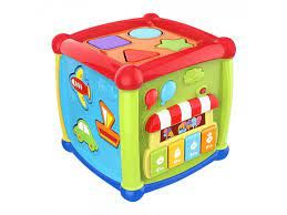 Интерактивен музикален куб сортер Huanger HE0520