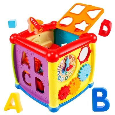 Интерактивен музикален куб сортер Huanger HE0520